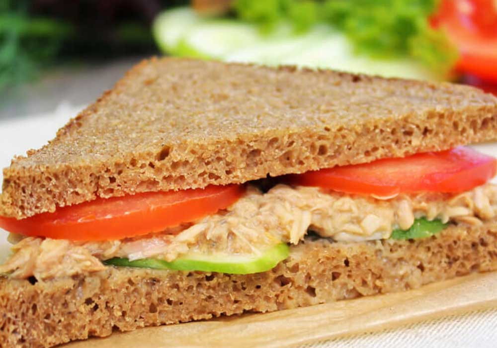 Brown Bread Sandwich